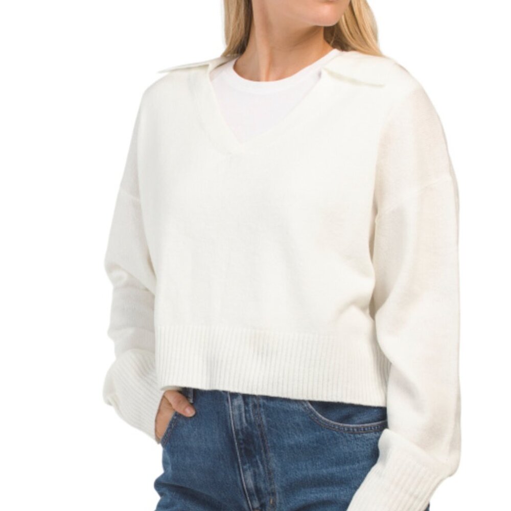 IDEM DITTO Long Sleeve Collared Sweater